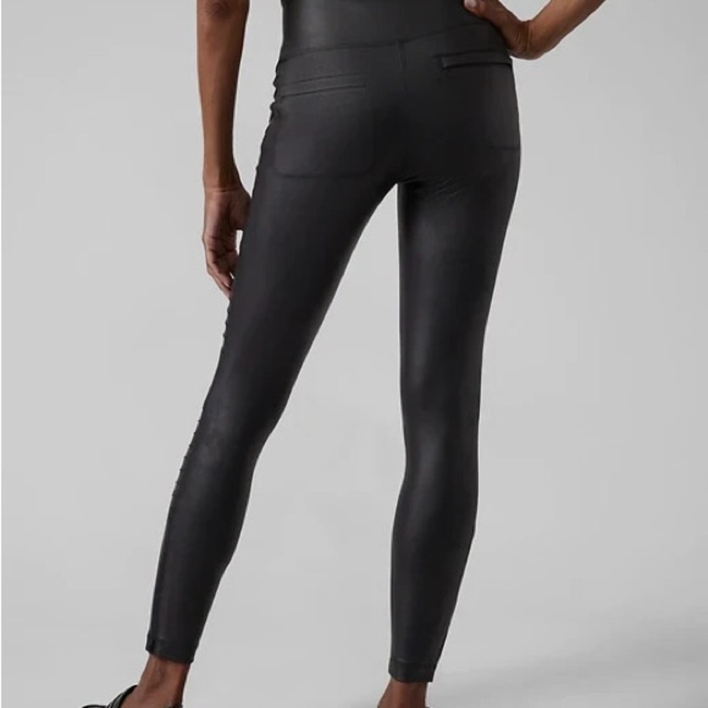 Athleta Delancey Gleam Tight w/back pockets NWT - Picture 2 of 11
